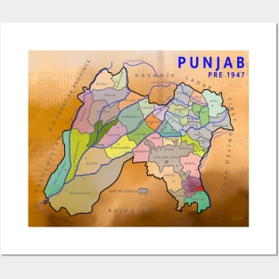 Punjab Pre Partition Posters and Art